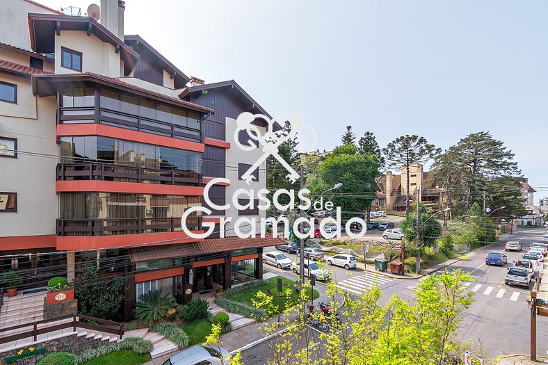 Impecável 2 Quartos no Centro de Gramado