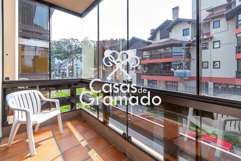 Impecável 2 Quartos no Centro de Gramado